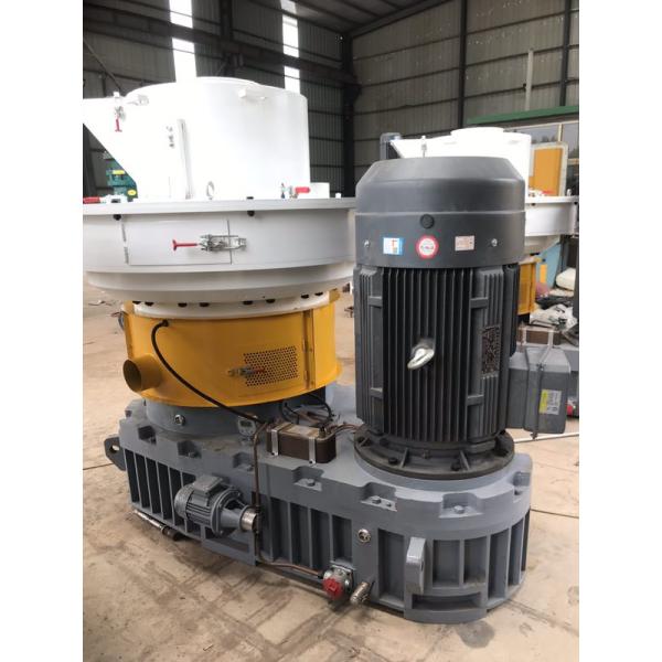 Ring Die Wood Fuel Pellet Machine With Bag Dust Collector