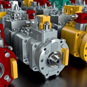 Rexroth A10VSO45 Hydraulic Piston Pump High Pressure Variable Displacement