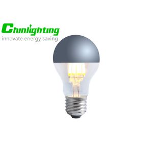 Part Silver Plated Glass PSE A60 Filament Bulb LED Lights