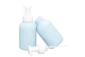 Quality Blue Packaging Material Pe Foam Pump Bottle 500ml For Hand Sanitizer for sale