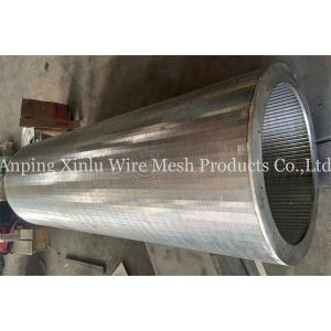 No Magnetic Vee Wire DN620mm Continuous Slot Screen Length 1800mm