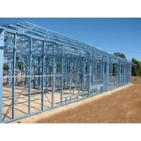 China Multi-functional Metal Warehouse Industrial Steel Buildings With Single Span on sale