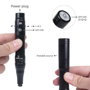 Electric Permanent Makeup Machine Pen Metal Aluminum alloy With Cartridge