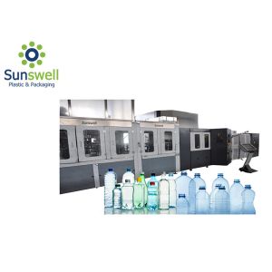 Stable Fully Automatic Blow Molding Machine , Plastic Bottle Manufacturing