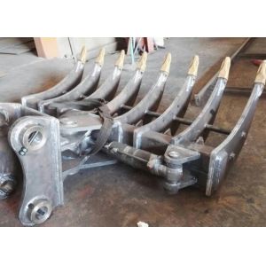 Kobelco SK120 Hydraulic Excavator Brush Rake Q355B Alloy Steel