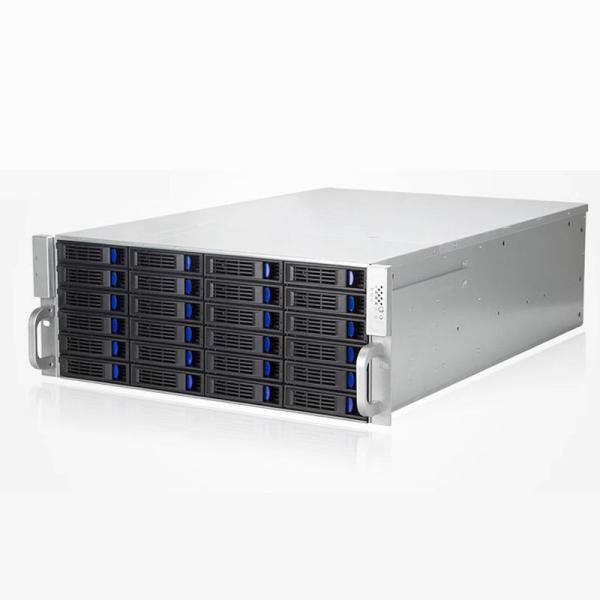 Servers 4U24 Disk Hot Swap Chassis Industrial NVR Storage Case NAS 4U GPU Server
