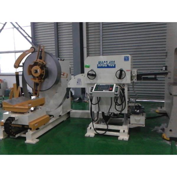 18KW Decoiling And Straightening Machine , Ball Screw Mold Processing Grommet