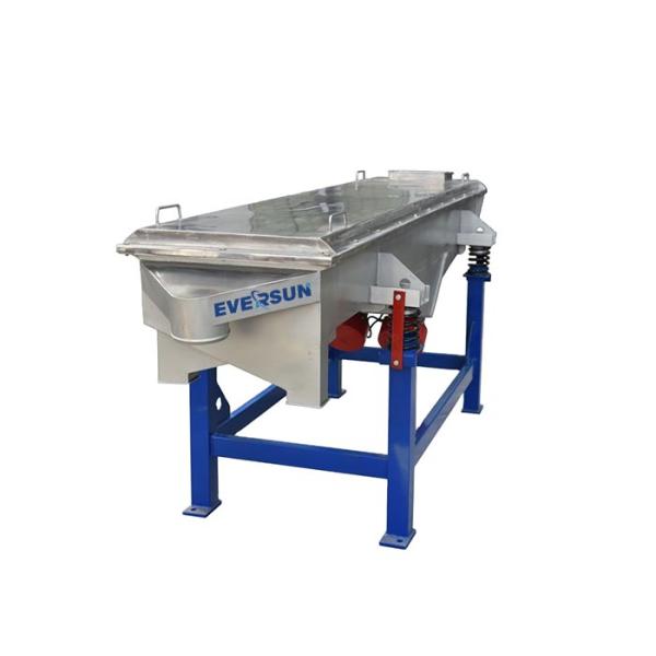 Industrial Silica Sand Square Linear Vibrating Screen Sieve Machine