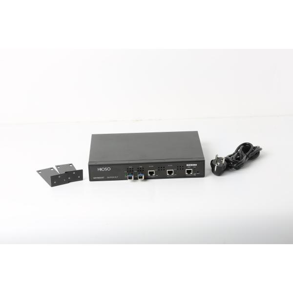 FTTX Solution OLT EPON 2PON Ports Fiber Optic Equipment Support Management