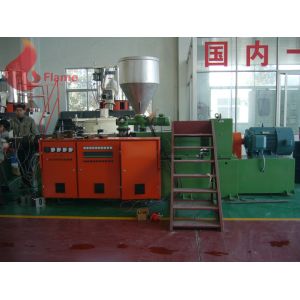 Alloy steel Wood Profile plastic extruder machinery 180 - 450kg / h