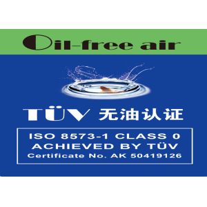 High Efficiency 120hp Oil Free Screw Compressor Humanized design