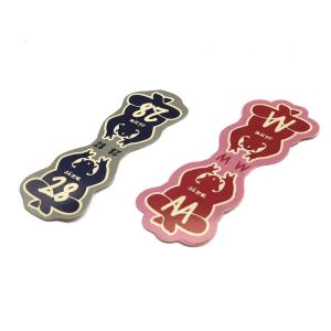 Youfu SGS Personalized Hang Tags Spot Uv Gold Foil CMYK For Cloth