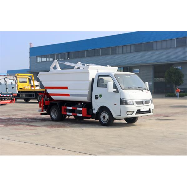 Customized Mini 4x2 5000 CBM Dongfeng Dump Truck With Hydraulic Self-Loading and Unloading