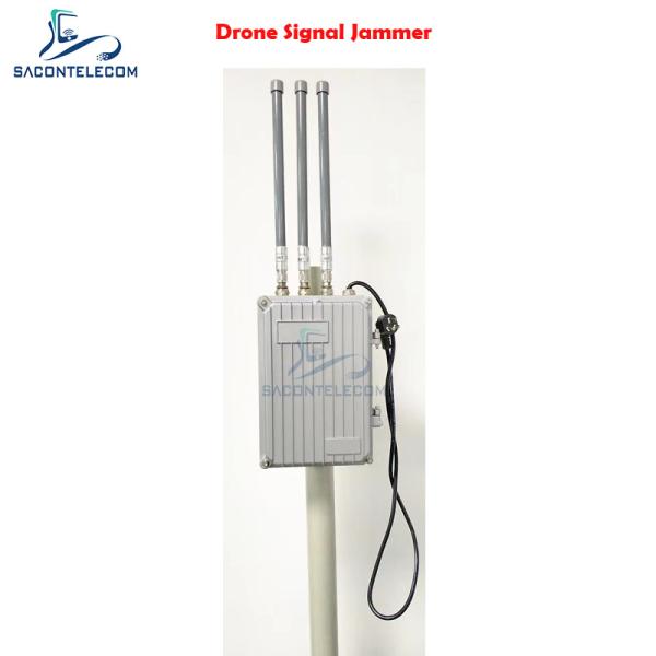 Buy 5kgs Outdoor Drone Signal Jammer 25w 2.4G 5.8G WiFi GPS 500m Distance at wholesale prices