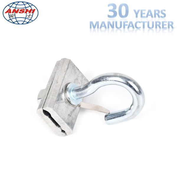 Ftth FTTX Fiber Optic Cable Accessories Customized Metal Hoop Fasten Retractor