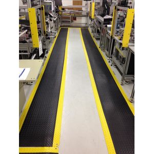 ESD Anti-Fatigue Mat PVC EPDM Rubber 10-30mm Customizable