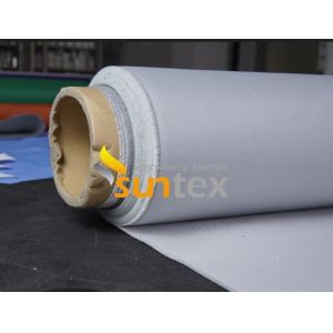 Professional Safety Pu Coated Fiberglass Fabric Fire Blanket Heat Insulation