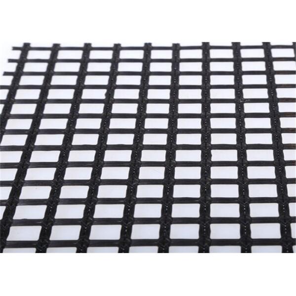 Buy High Strength Glass Fiber 100m Geogrid For Road Construction at wholesale prices