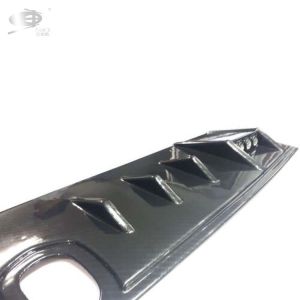 Black Car Integration Kit , 3cm Front Roof Spoiler With LED
