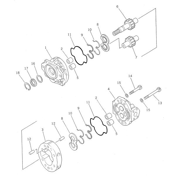 WA450-1 S/N 10001-UP (Overseas Version)