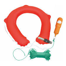 Buy Line Throwing Inflatable Life Buoy Ring Water Safety Inflatable Lifebuoy at wholesale prices