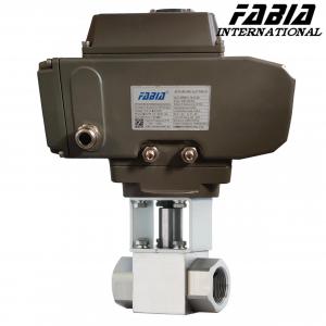 China Electric Actuated High Pressure Ball Valve Two Way on sale