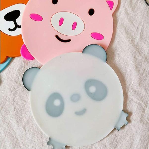 CM-003 Cute Animal PASSIONATE Round Mug Mats Coffee Mug Bar Coasters