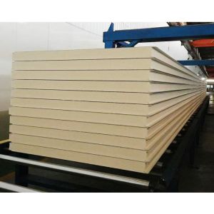 50mm Thickness Polyurethane Insulating Panel Temperature Resistance