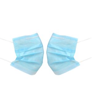 Three Layer Disposable Surgical Mask Non Woven Fabric Dust Protection