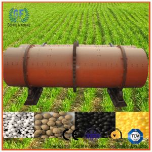 Compound NPK Rotary Drum Granulator 5mm Pellet Erosion Proof