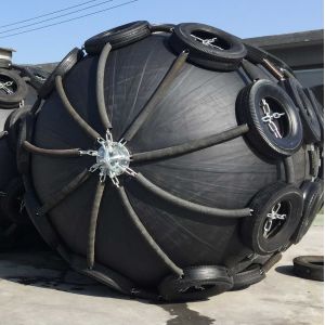 Natural Rubber Pneumatic Yokohama Ship Fenders With Chain And Tire