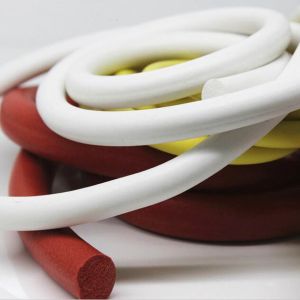 Closed Cell Silicone Foam Strip Food Grade Silicone Foam Insulation Strips