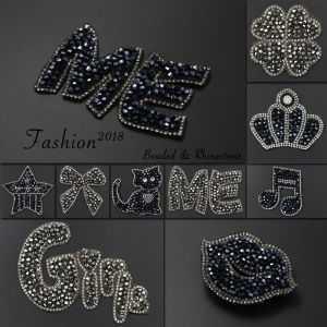 Custom Embroidered Patches Embroidery Custom Rhinestone Patches Sew On Custom