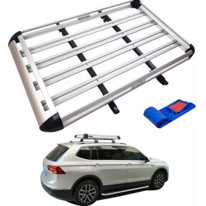 4x4 Universal Aluminum Car Roof Cargo Carrier Metal