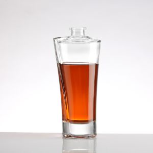 70cl Empty Twisted Glass Bottle for Vodka Whisky Gin Brandy Liquor Empty Bottle