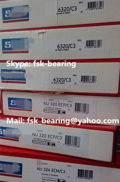 Low Noise 6320/C3 Deep Groove Ball Bearing Big Clearance Ball Bearings 100 X 215 X 47mm