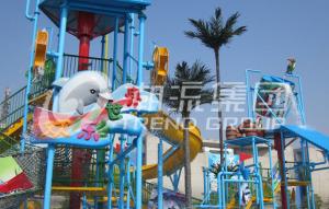 Quality 304 Stainless Steel Giant Aqua Playground Hot Dip Galvanized Water House for Aqua Park for sale