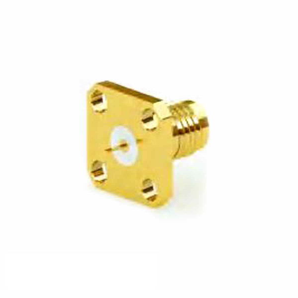High-Performance SMA-KFD39 RF Coaxial Connector by HUADA – 50Ω Impedance, Wide
