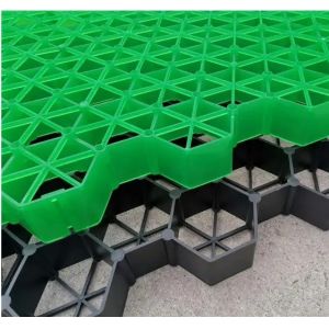 Quality 395/455/496/532mm Width High Compressive Strength Interlocking Gravel Grass Paving Grid for sale