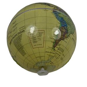 Geography Teaching Equipment Solar Earth Globe Solar Powered Rotating Globe
