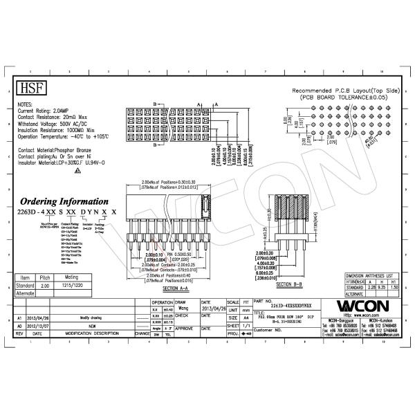 H 6.35mm Plus plastic type 2.0 Female Header Connector electrical appliances