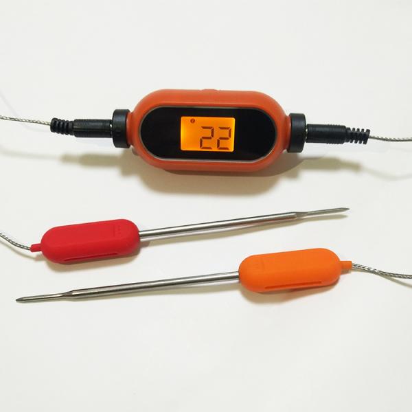 Bluetooth Digital Cooking Food BBQ Meat Thermometer For Smoker Grill