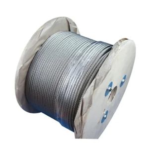 Galvanized and Ungalvanized Compacted Wire Rope 8xK19S / 8xK26WS / 8xK31WS /