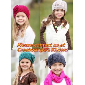 Best Winter Adult Children Warm Crochet Headbands Knitted Headbands Headwraps