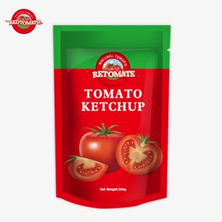 We Produce 200g Sachets Of Ketchup That Meet International Standards And Are