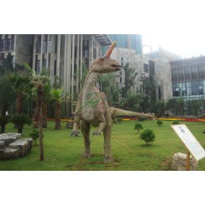 High Durability Animatronic Dinosaur , Vivid Dinosaur Garden Ornaments