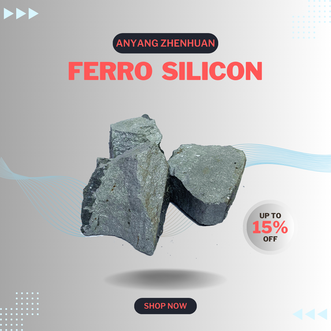 China China's Best Metal Ferrosilicon FeSi 75/72 Iron Silicon/metal Silicon 10-50mm Models Complete on sale