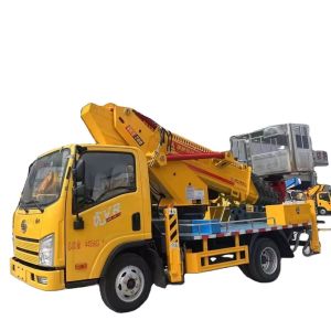 China Sales of Jmc16m New or Used High-altitude Work Platform With Bracket Mounted Working Height Mobile Crane on sale