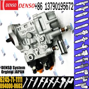 6D170 6D170-5 Fuel Pump 6245-71-1111 for HP2 Diesel Engine 094000-0601 Fuel