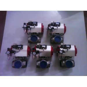 Pneumatic Actuator , Spring Return , Double Acting Pneumatic Valve Actuator